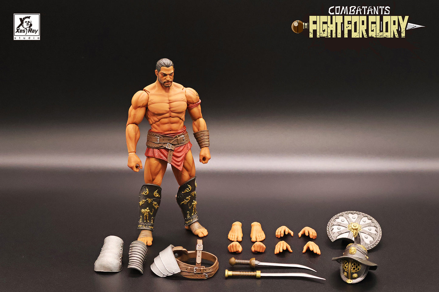 XESRAY STUDIO Combatants Fight For Glory Medocus the Thracian 019 1/12 Scale Action Figure PREORDER