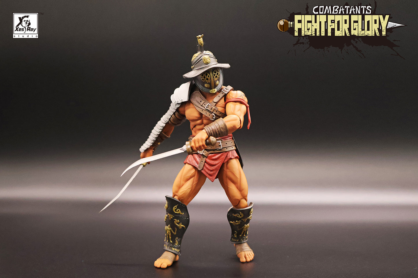 XESRAY STUDIO Combatants Fight For Glory Medocus the Thracian 019 1/12 Scale Action Figure PREORDER