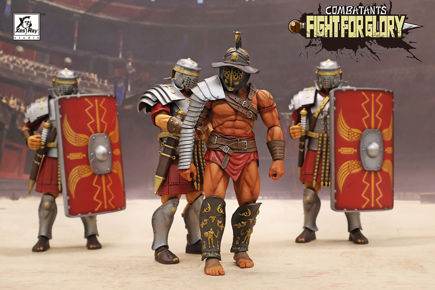 XESRAY STUDIO Combatants Fight For Glory Medocus the Thracian 019 1/12 Scale Action Figure PREORDER