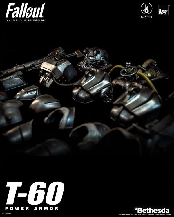 ThreeZero FALLOUT SiXTH T-60 Power Armor 1/6 Scale Figure (Reissue)