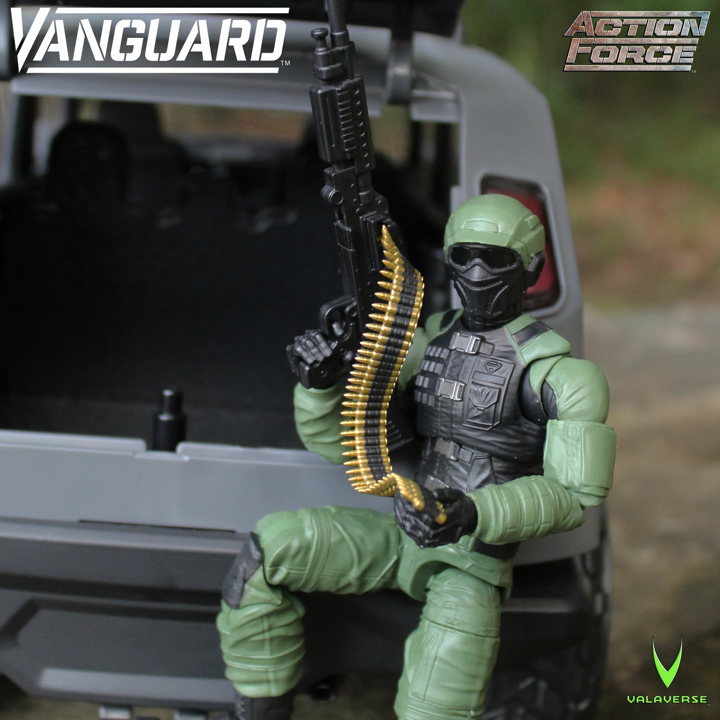 Action Force Vanguard (Stealth Gray Ver/MUDDY Version) 1/12 Scale Vehicle