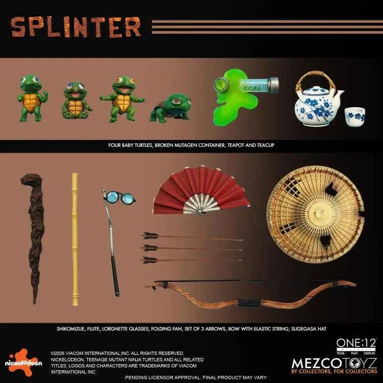 Mezco ONE:12 Collective Splinter PREORDER