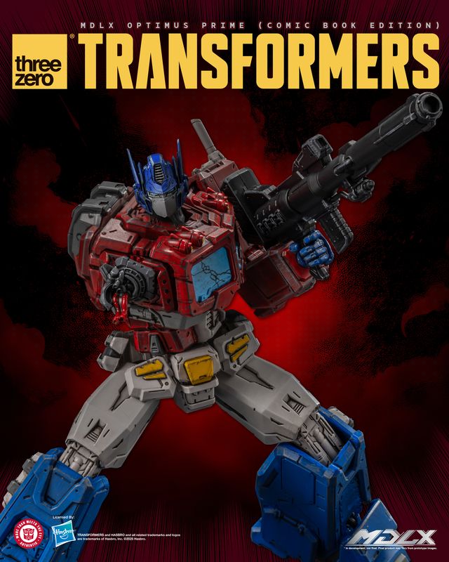 ThreeZero Transformers MDLX Optimus Prime (Comic Book Edition) PREORDER