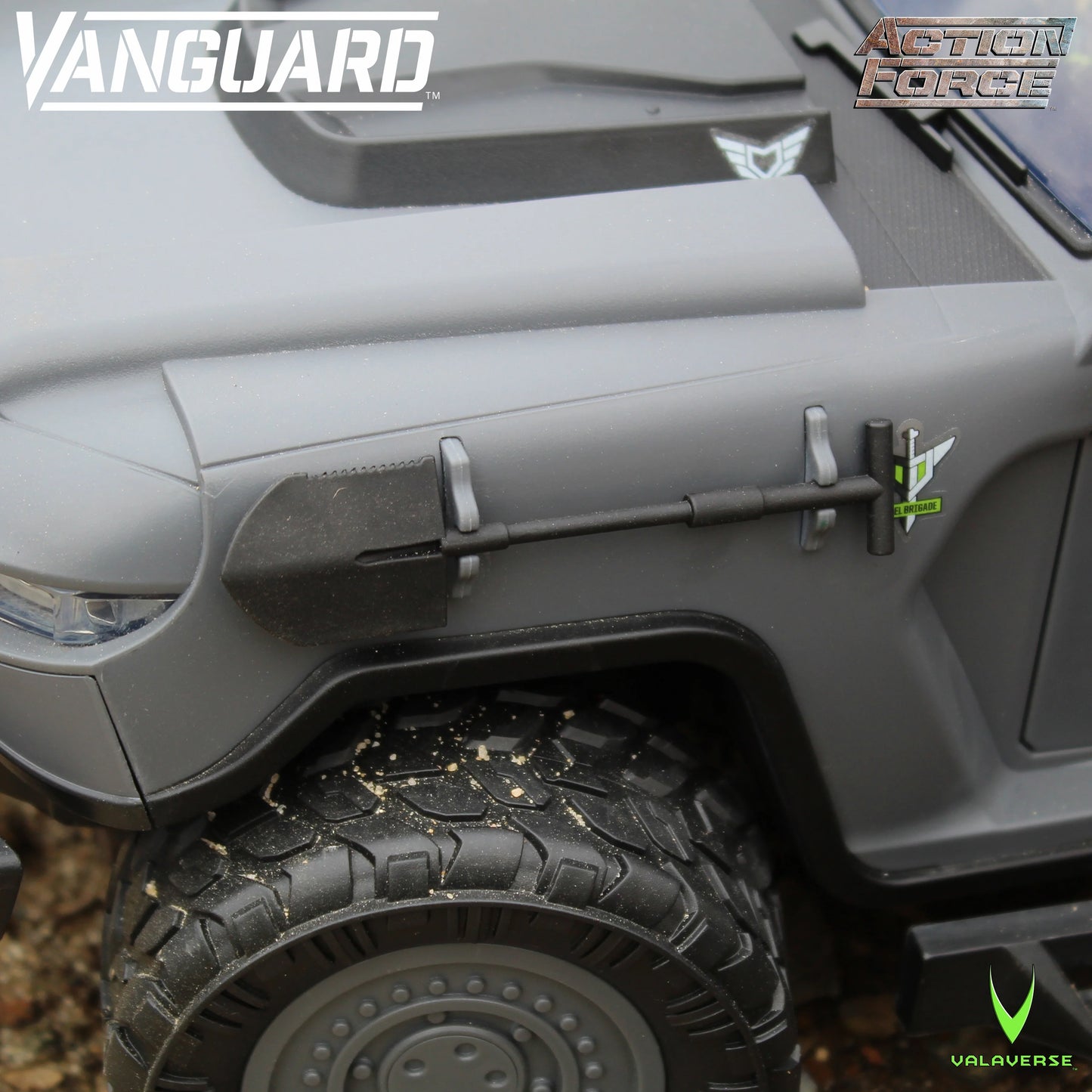 Action Force Vanguard (Stealth Gray Ver/MUDDY Version) 1/12 Scale Vehicle