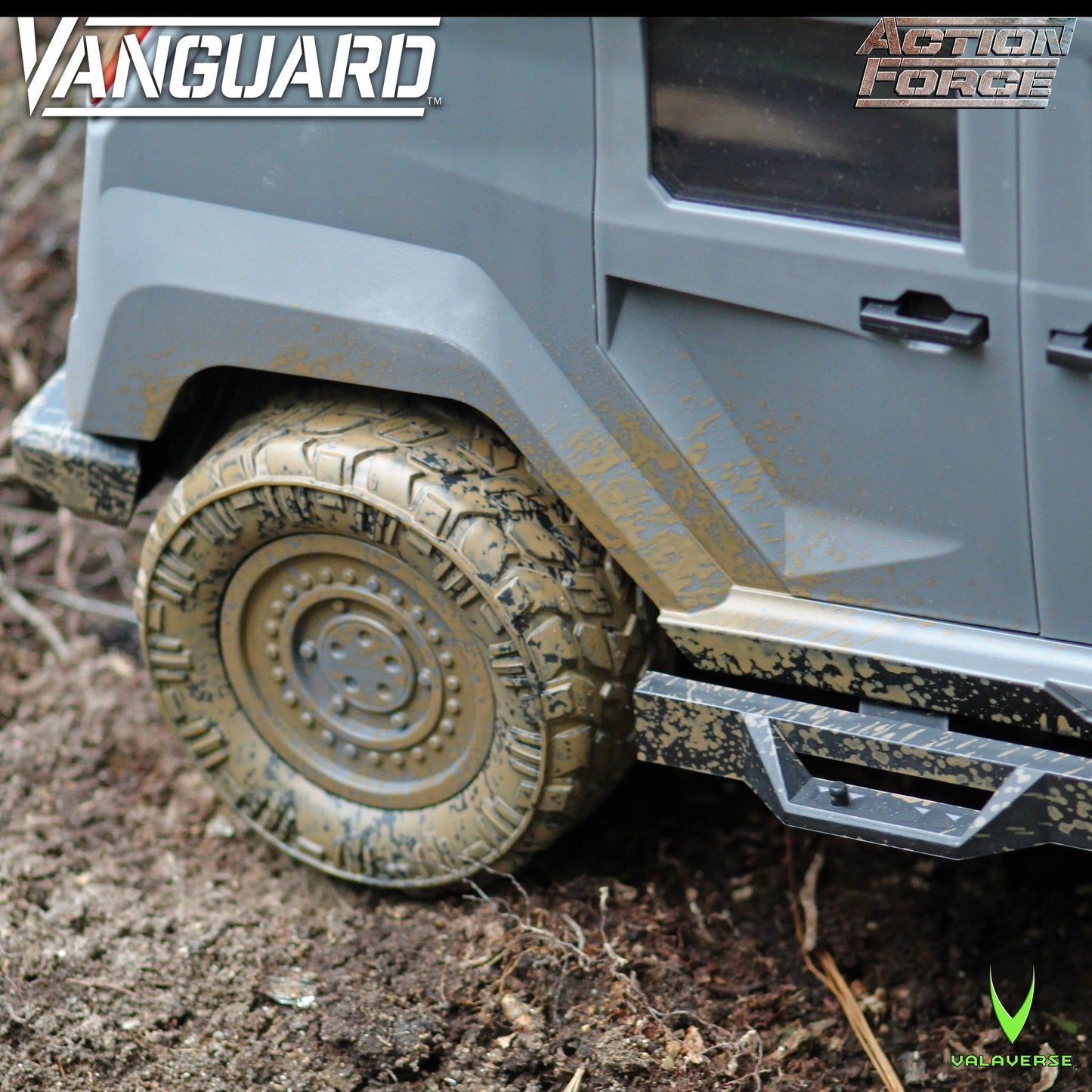 Action Force Vanguard (Stealth Gray Ver/MUDDY Version) 1/12 Scale Vehicle