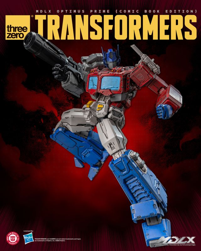 ThreeZero Transformers MDLX Optimus Prime (Comic Book Edition) PREORDER