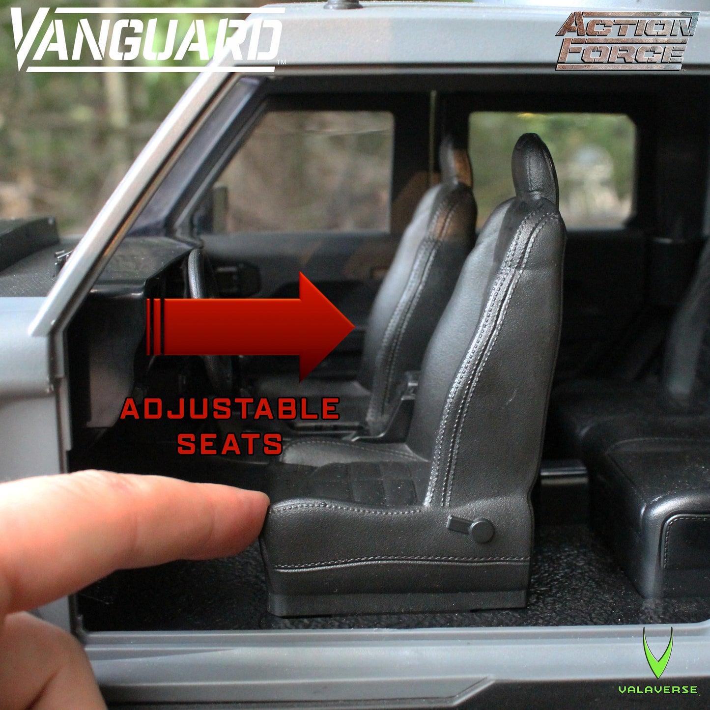 Action Force Vanguard (Stealth Gray Ver/MUDDY Version) 1/12 Scale Vehicle