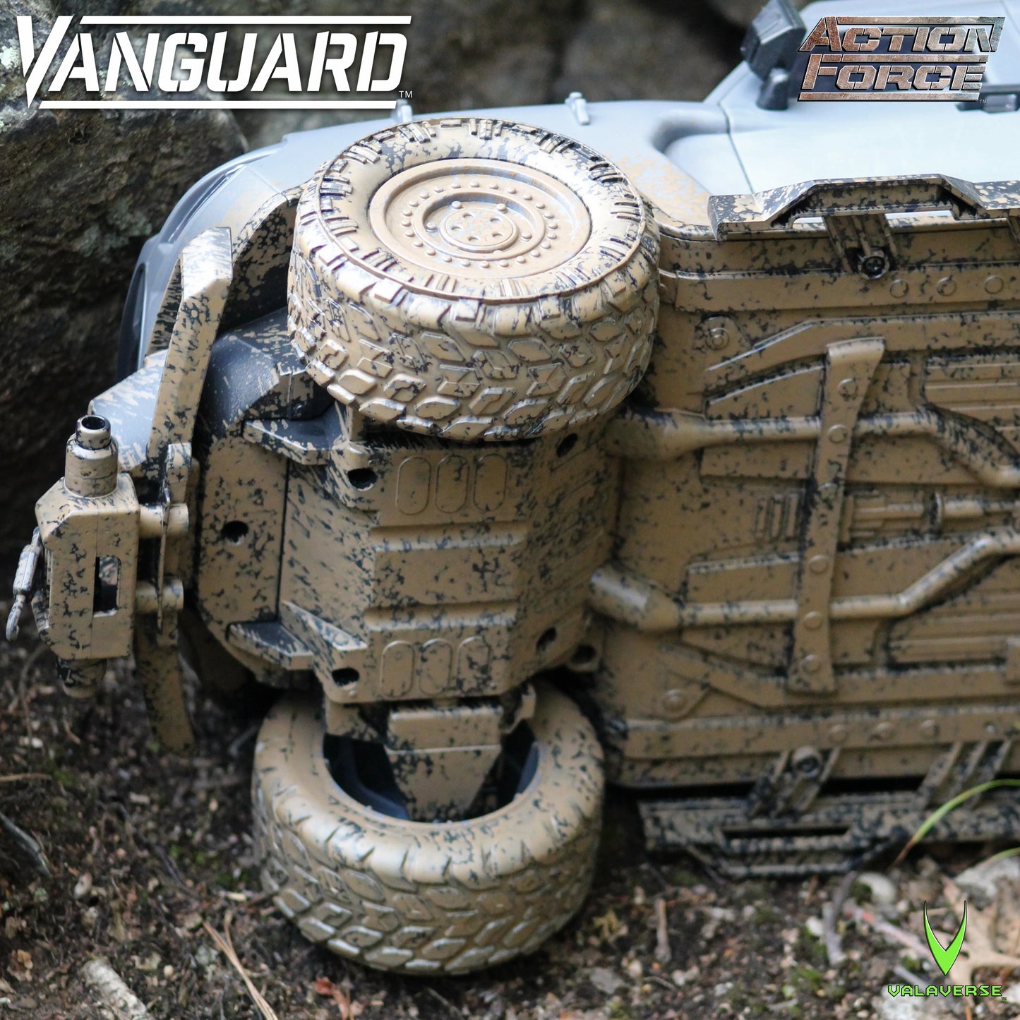Action Force Vanguard (Stealth Gray Ver/MUDDY Version) 1/12 Scale Vehicle