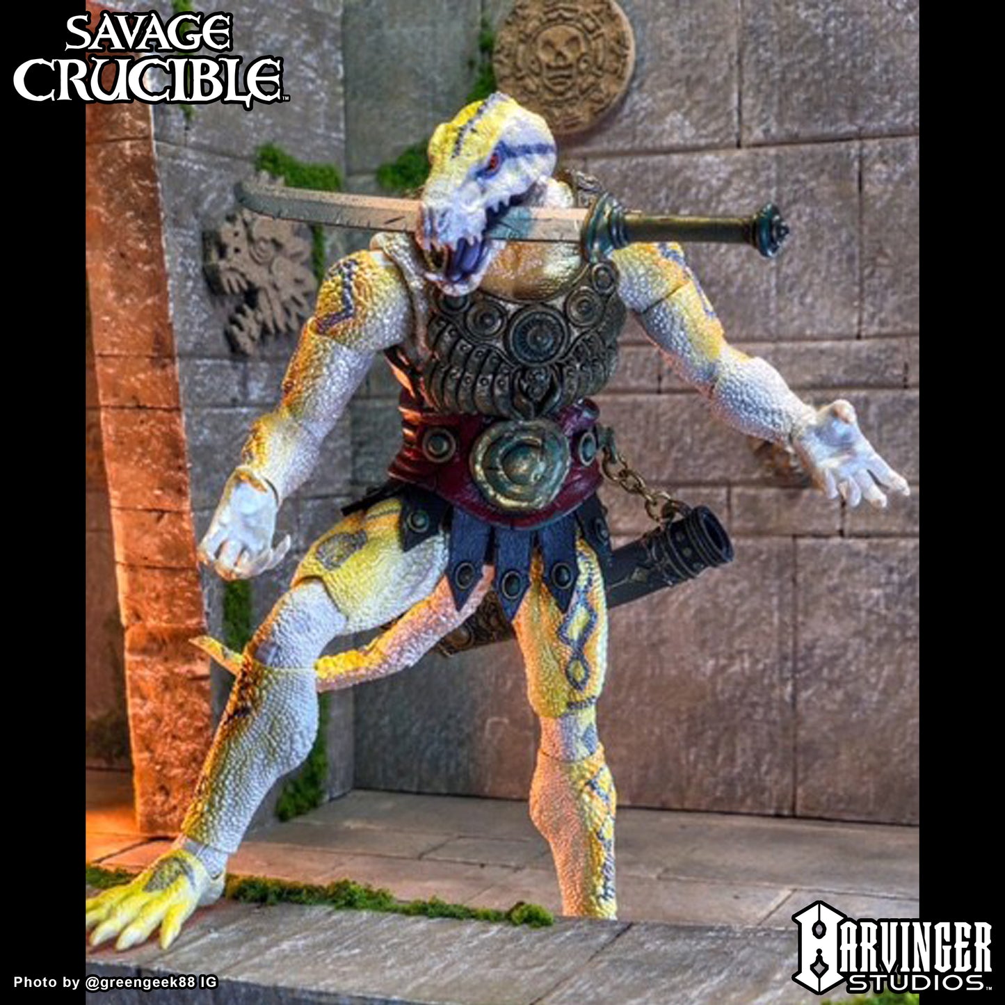Savage Crucible Shield of D'Zaera 2025 KONCLUSIVE 1/12 Scale Action Figure