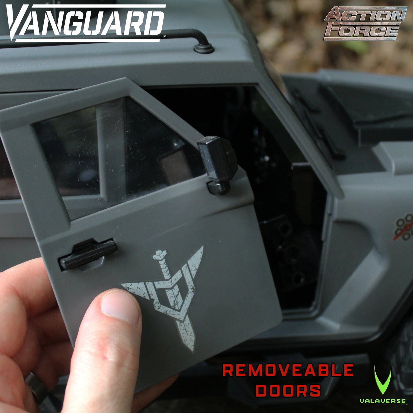 Action Force Vanguard (Stealth Gray Ver/MUDDY Version) 1/12 Scale Vehicle