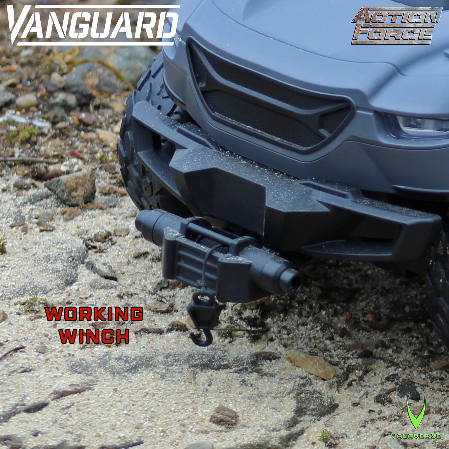 Action Force Vanguard (Stealth Gray Ver/MUDDY Version) 1/12 Scale Vehicle