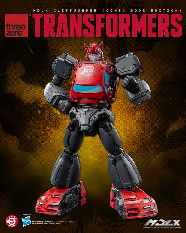ThreeZero Transformers MDLX Cliffjumper (Comic Book Edition) PREORDER