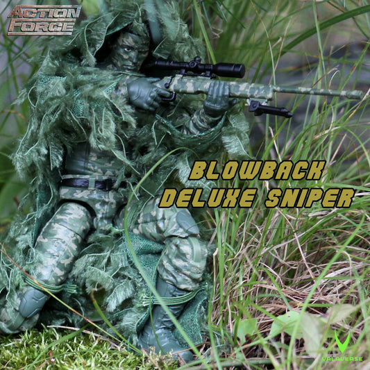 Action Force Blowback Deluxe Sniper 1/12 Scale Figure