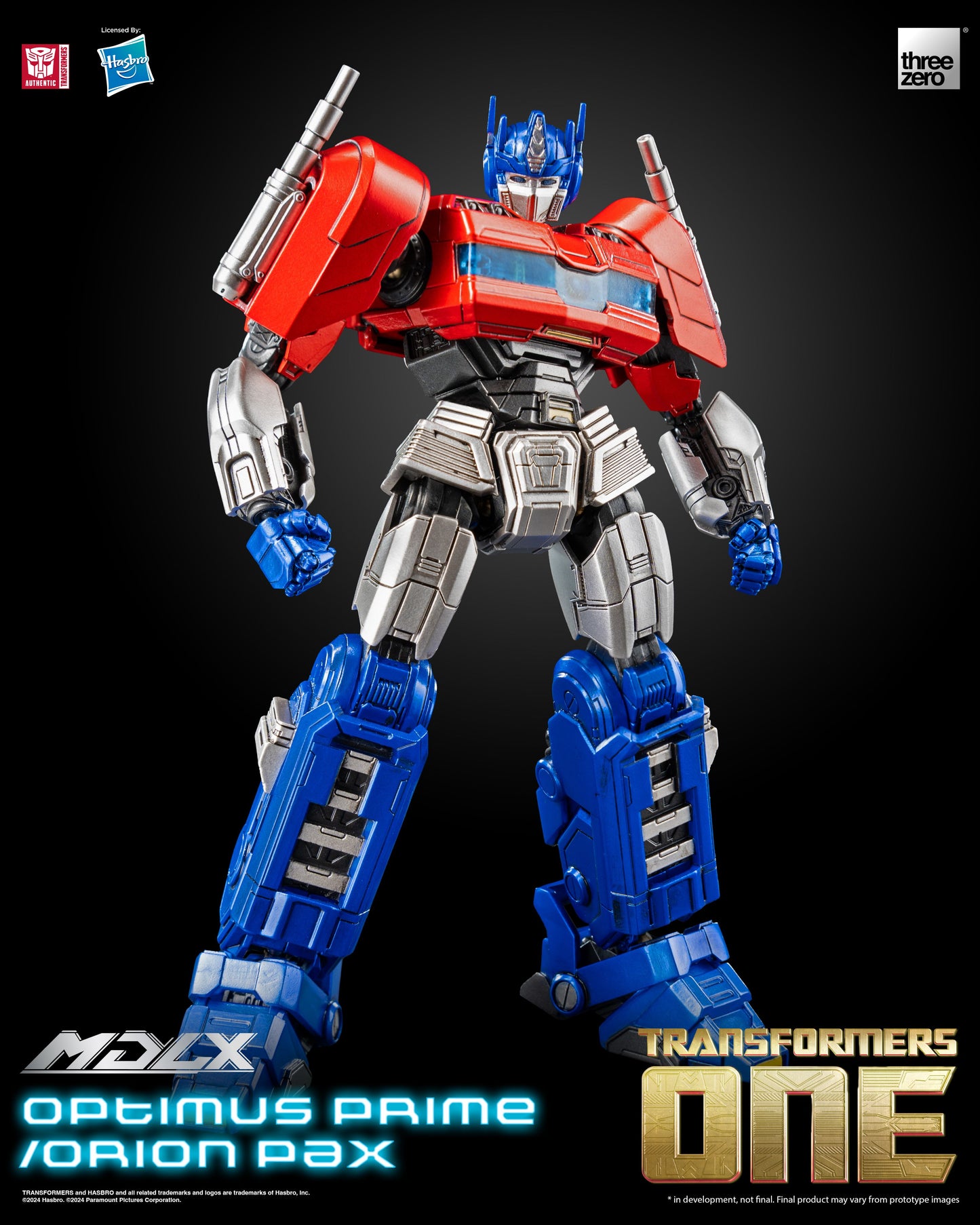ThreeZero Transformers One MDLX Optimus Prime/Orion Pax