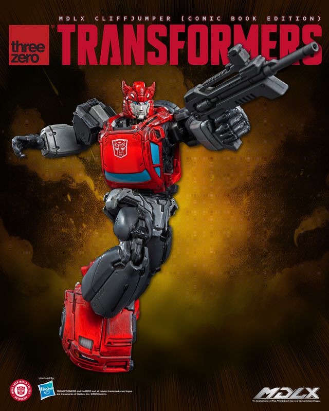 ThreeZero Transformers MDLX Cliffjumper (Comic Book Edition) PREORDER