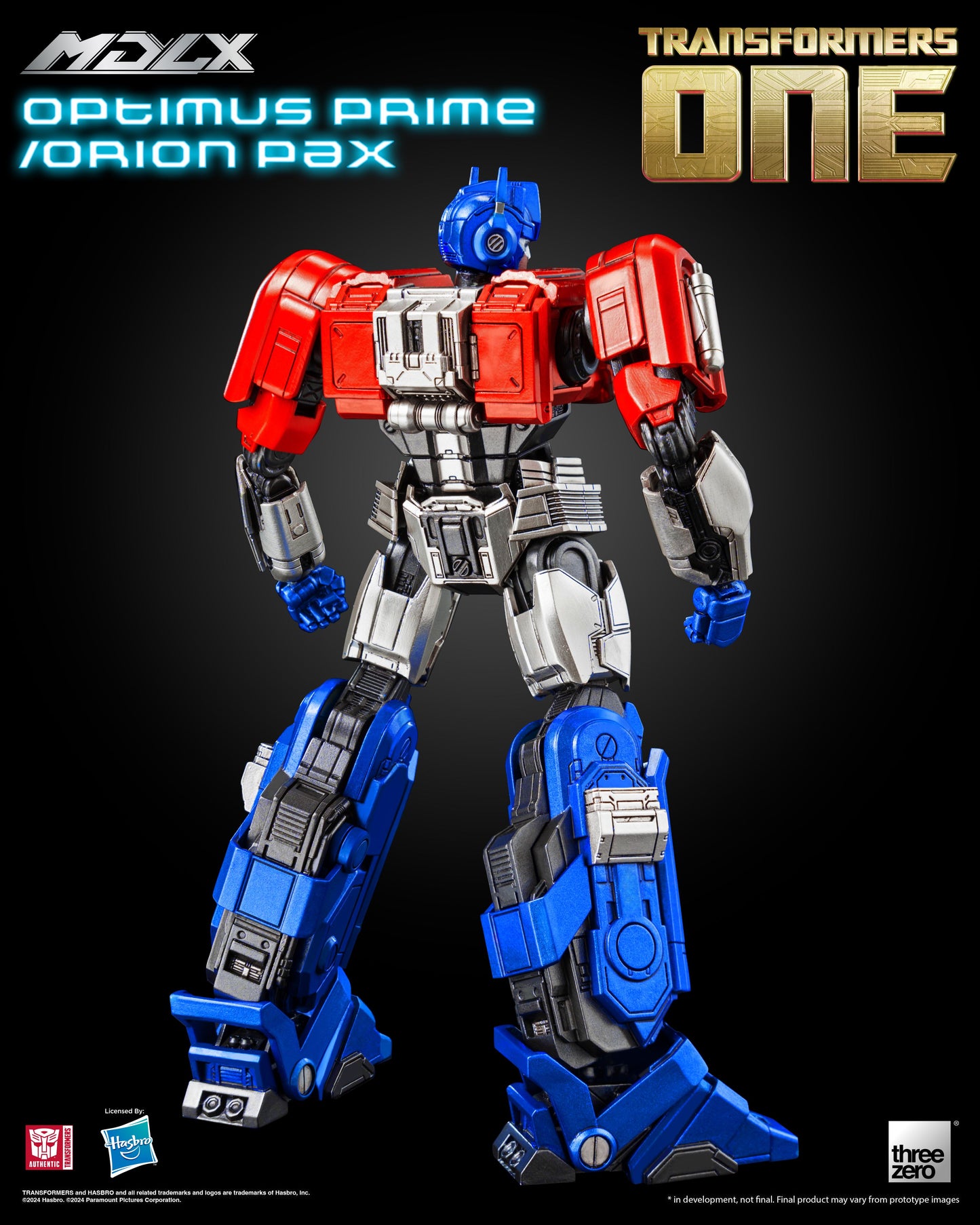 ThreeZero Transformers One MDLX Optimus Prime/Orion Pax