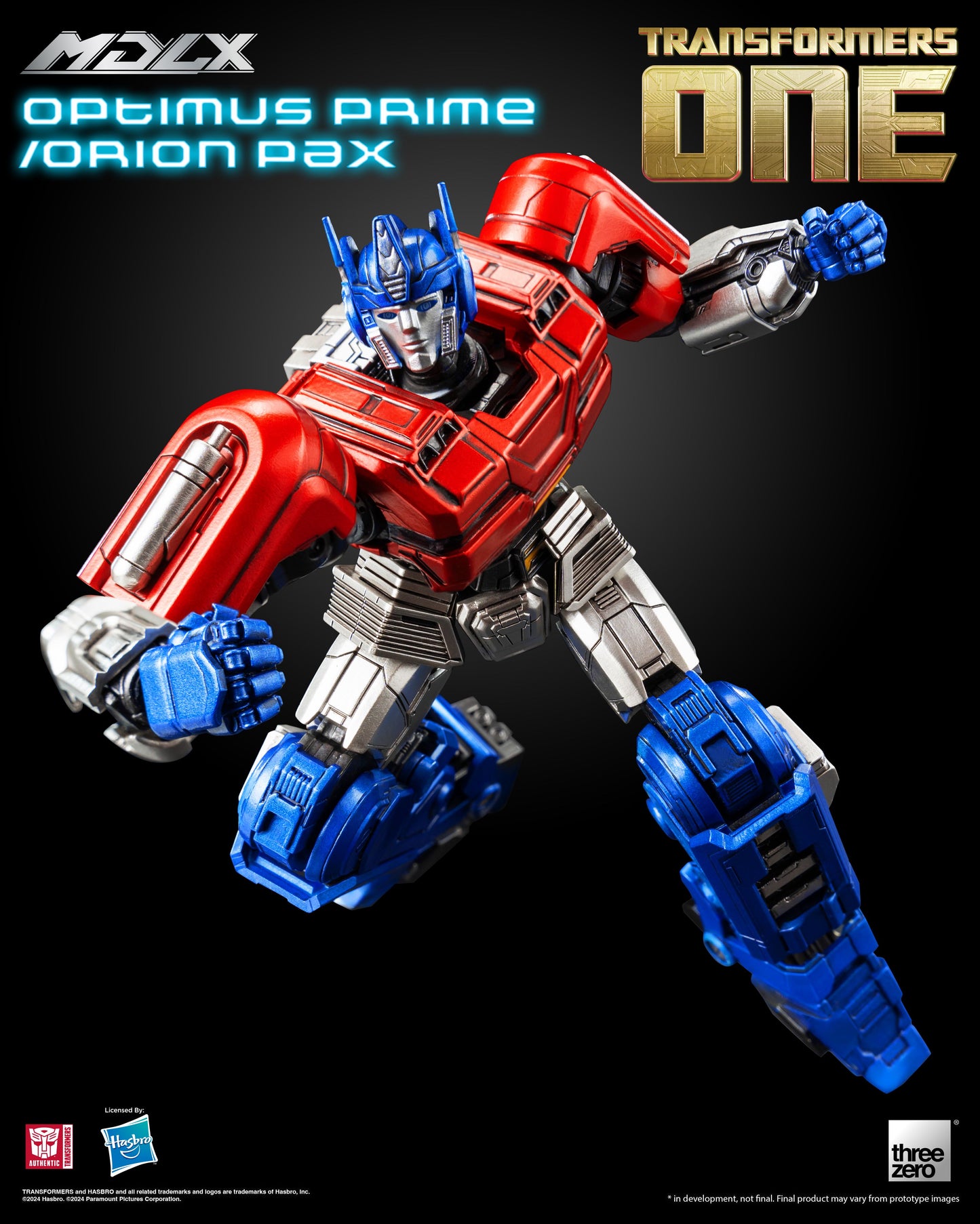 ThreeZero Transformers One MDLX Optimus Prime/Orion Pax