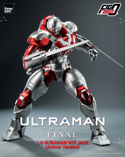 Threezero Ultraman Final Season FigZero Ultraman Suit Jack (Anime Ver.) 1/6 Scale Action Figure PREORDER