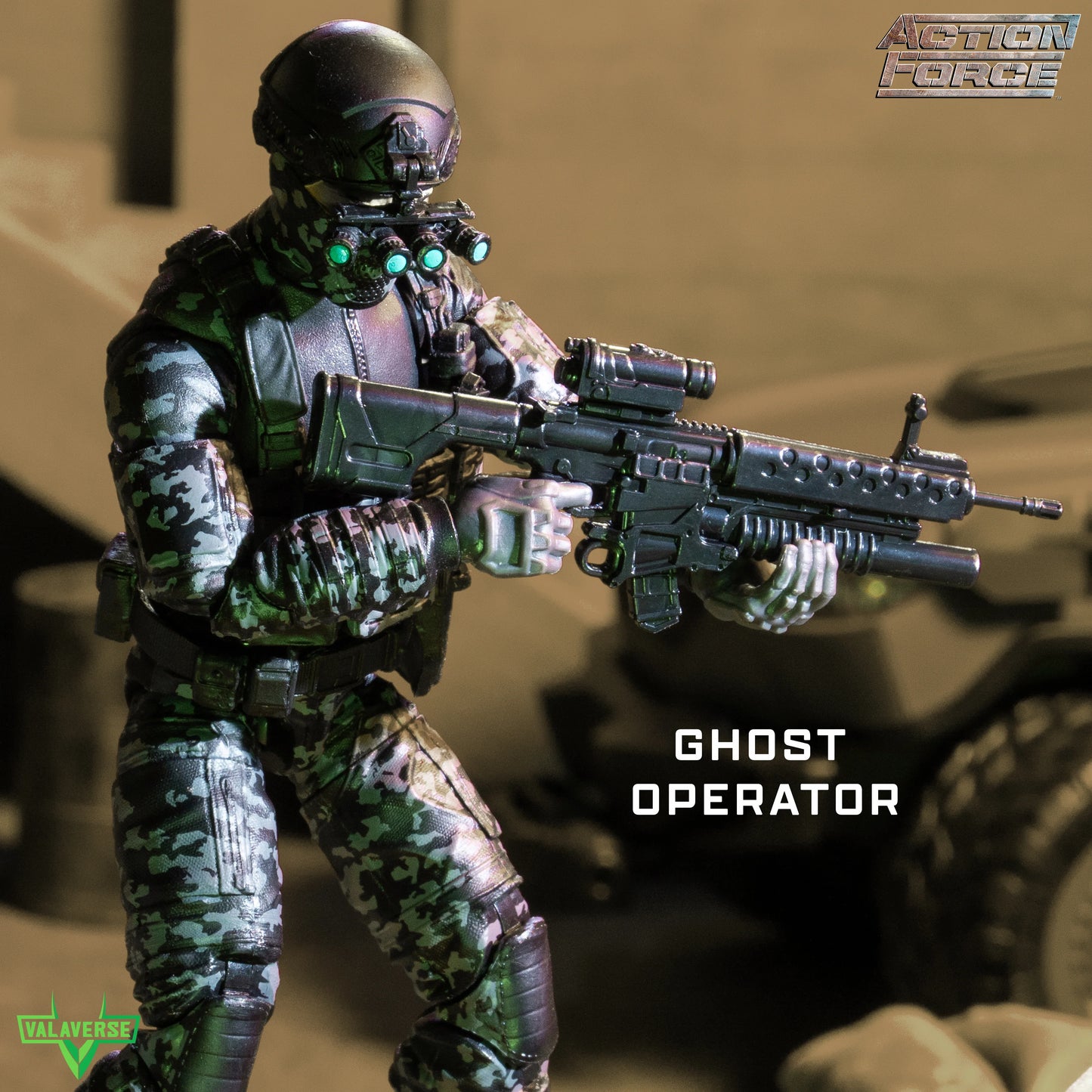 Action Force Ghost Operator 1/12 Scale Action Figure