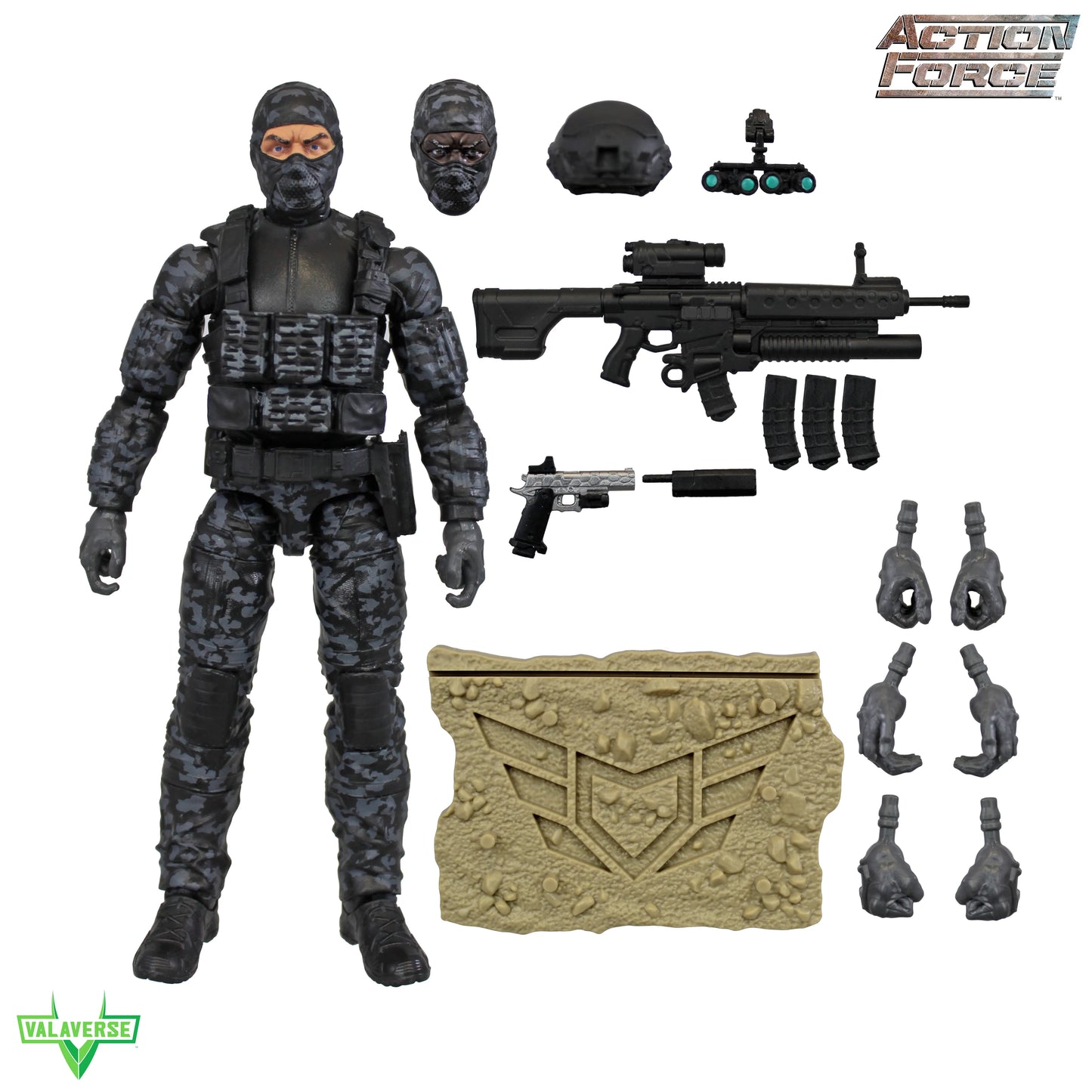 Action Force Ghost Operator 1/12 Scale Action Figure