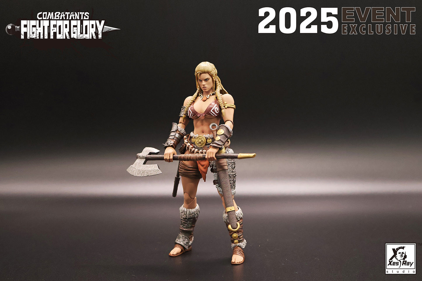 XESRAY STUDIO Combatants Fight For Glory Gold Hildr (2025 Event Exclusive Ver.) 1/12 Scale Action Figure PREORDER