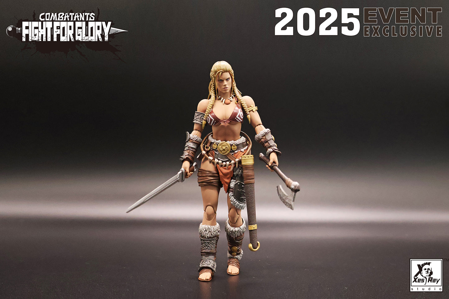 XESRAY STUDIO Combatants Fight For Glory Gold Hildr (2025 Event Exclusive Ver.) 1/12 Scale Action Figure PREORDER