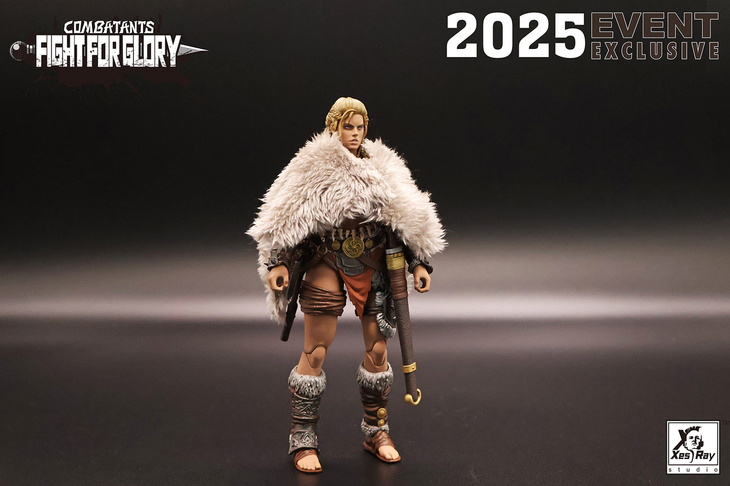 XESRAY STUDIO Combatants Fight For Glory Gold Hildr (2025 Event Exclusive Ver.) 1/12 Scale Action Figure PREORDER