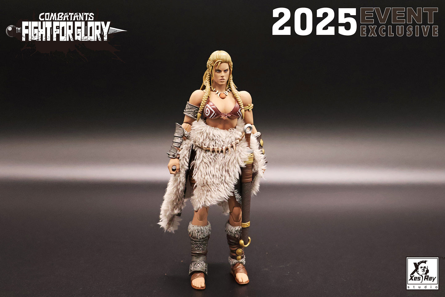 XESRAY STUDIO Combatants Fight For Glory Gold Hildr (2025 Event Exclusive Ver.) 1/12 Scale Action Figure PREORDER