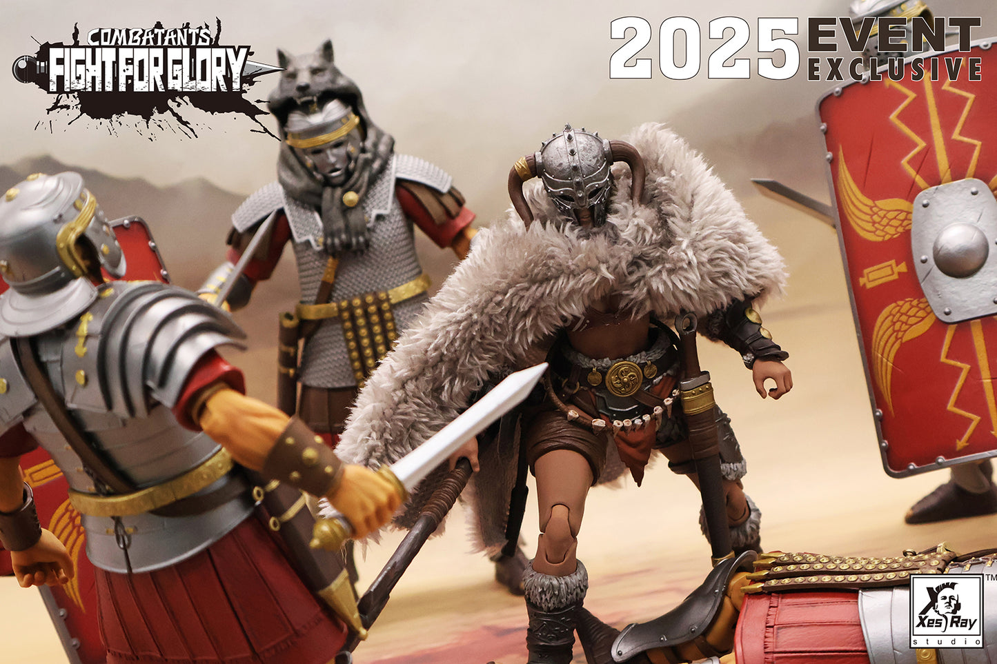 XESRAY STUDIO Combatants Fight For Glory Gold Hildr (2025 Event Exclusive Ver.) 1/12 Scale Action Figure PREORDER