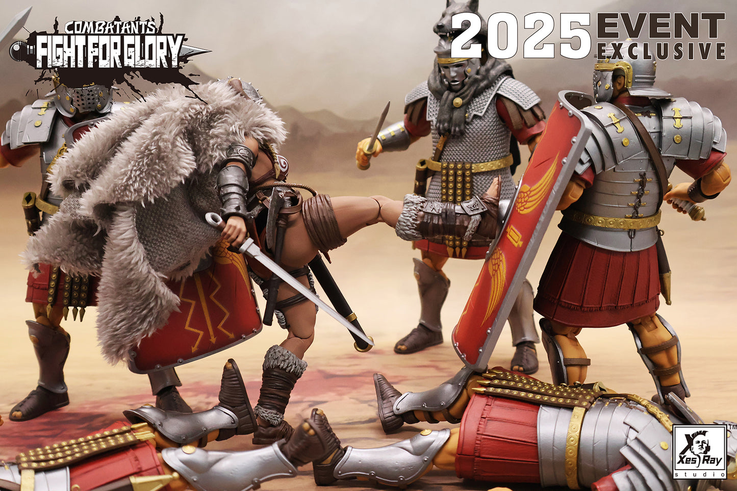XESRAY STUDIO Combatants Fight For Glory Gold Hildr (2025 Event Exclusive Ver.) 1/12 Scale Action Figure PREORDER