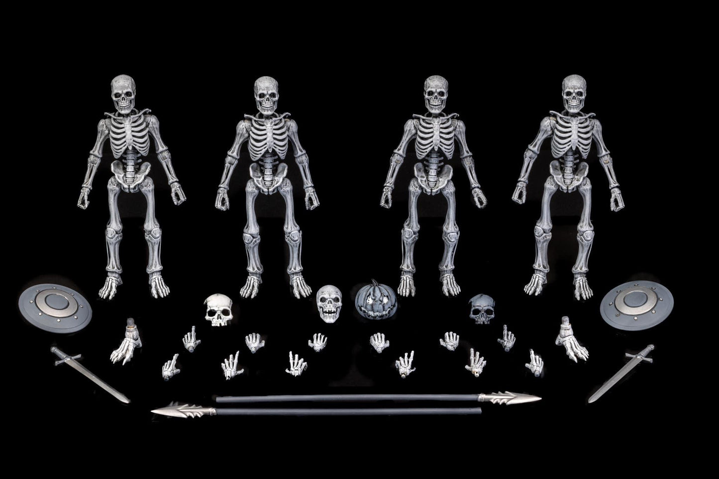 Mythic Legions Graveyard Skeletons 4 Pack