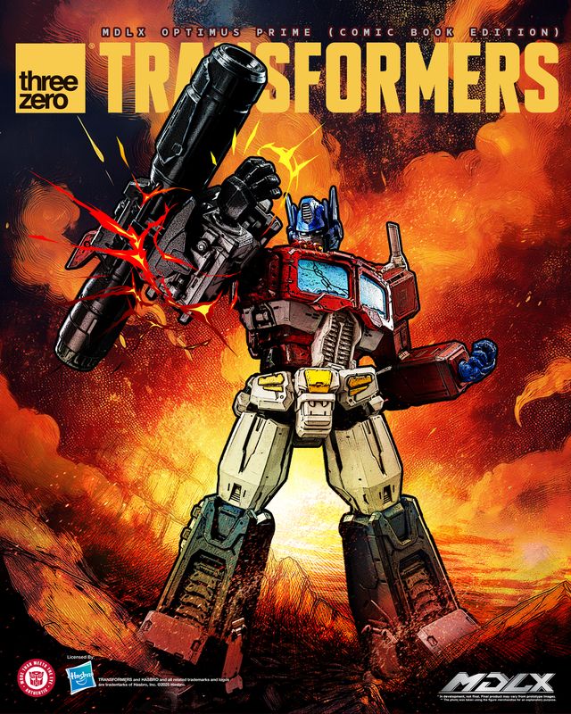 ThreeZero Transformers MDLX Optimus Prime (Comic Book Edition) PREORDER