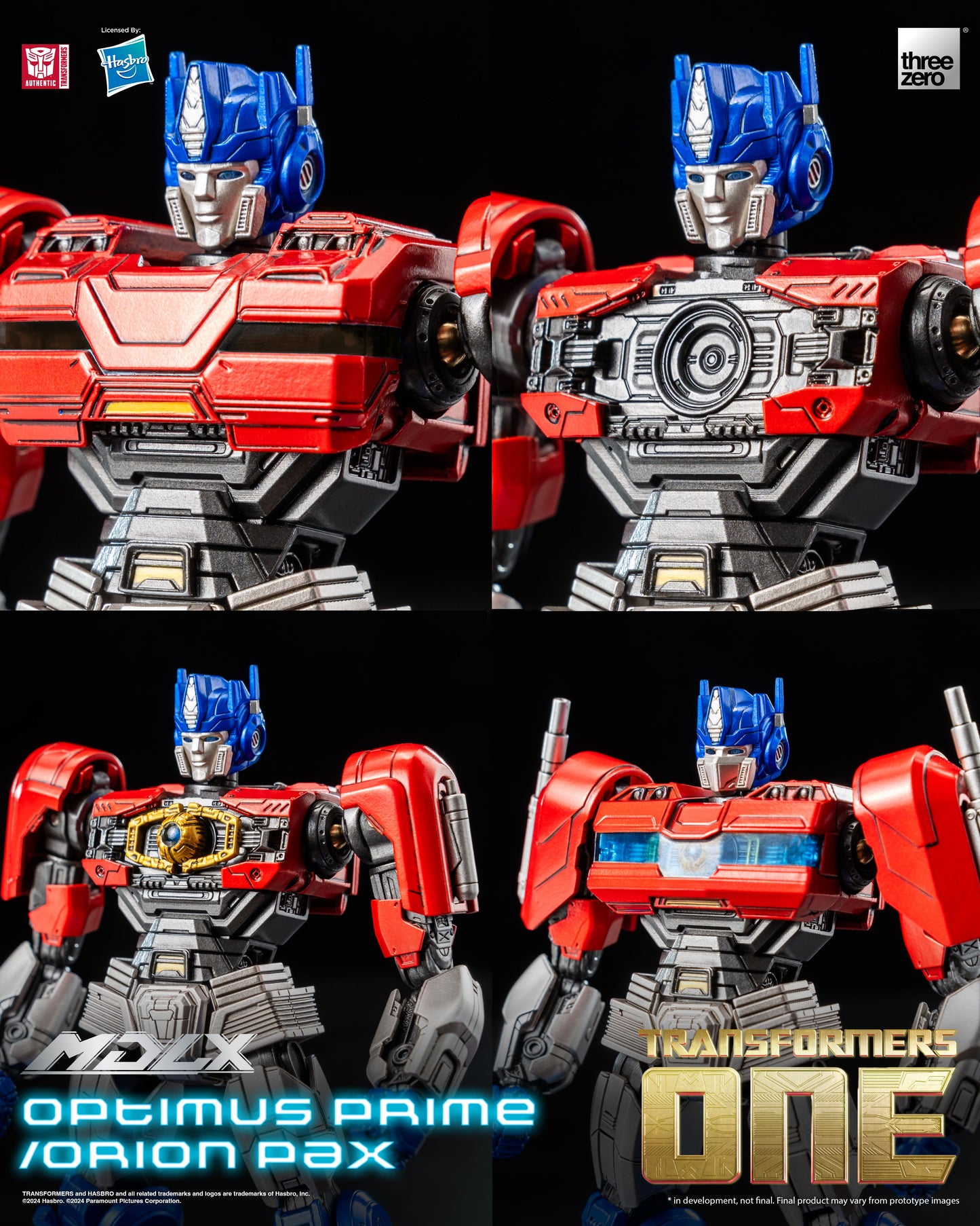 ThreeZero Transformers One MDLX Optimus Prime/Orion Pax