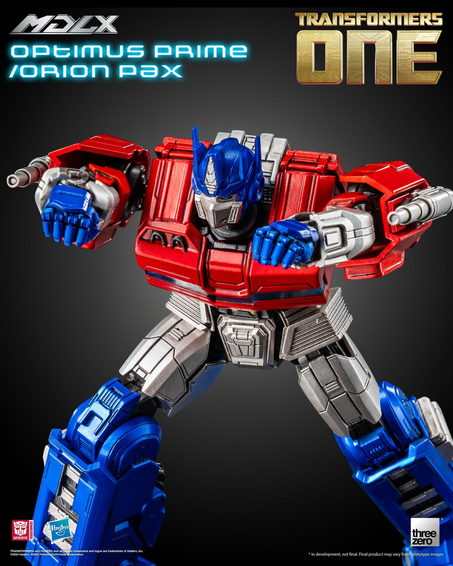 ThreeZero Transformers One MDLX Optimus Prime/Orion Pax
