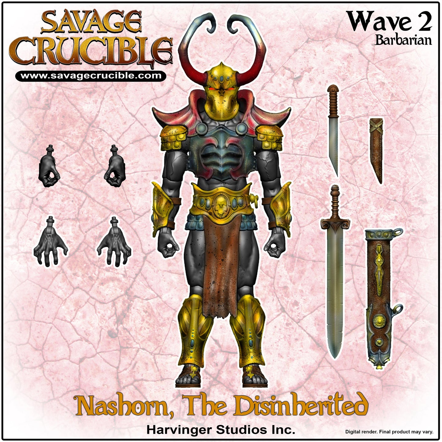 Savage Crucible Wave 2 NASHORN, The Disinherited PREORDER