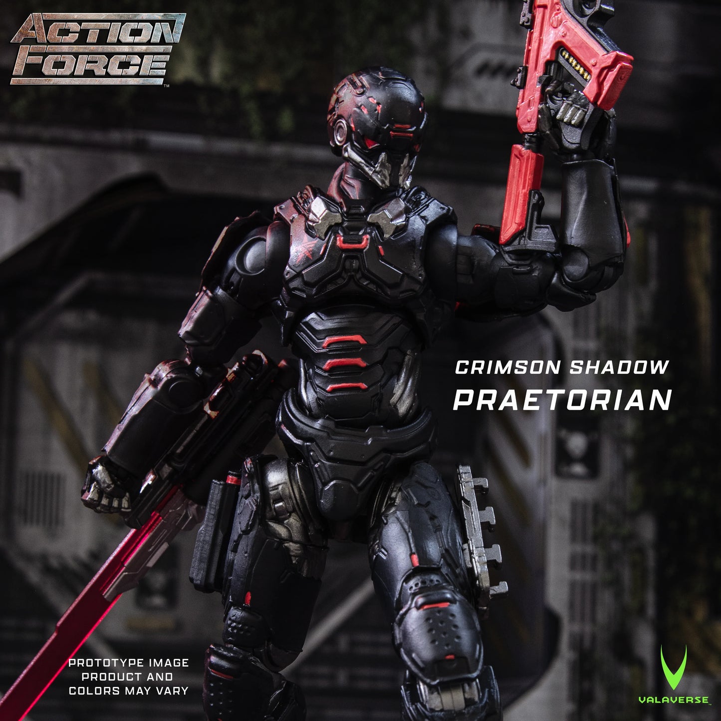 Action Force Crimson Shadow Praetorian SERIES 5