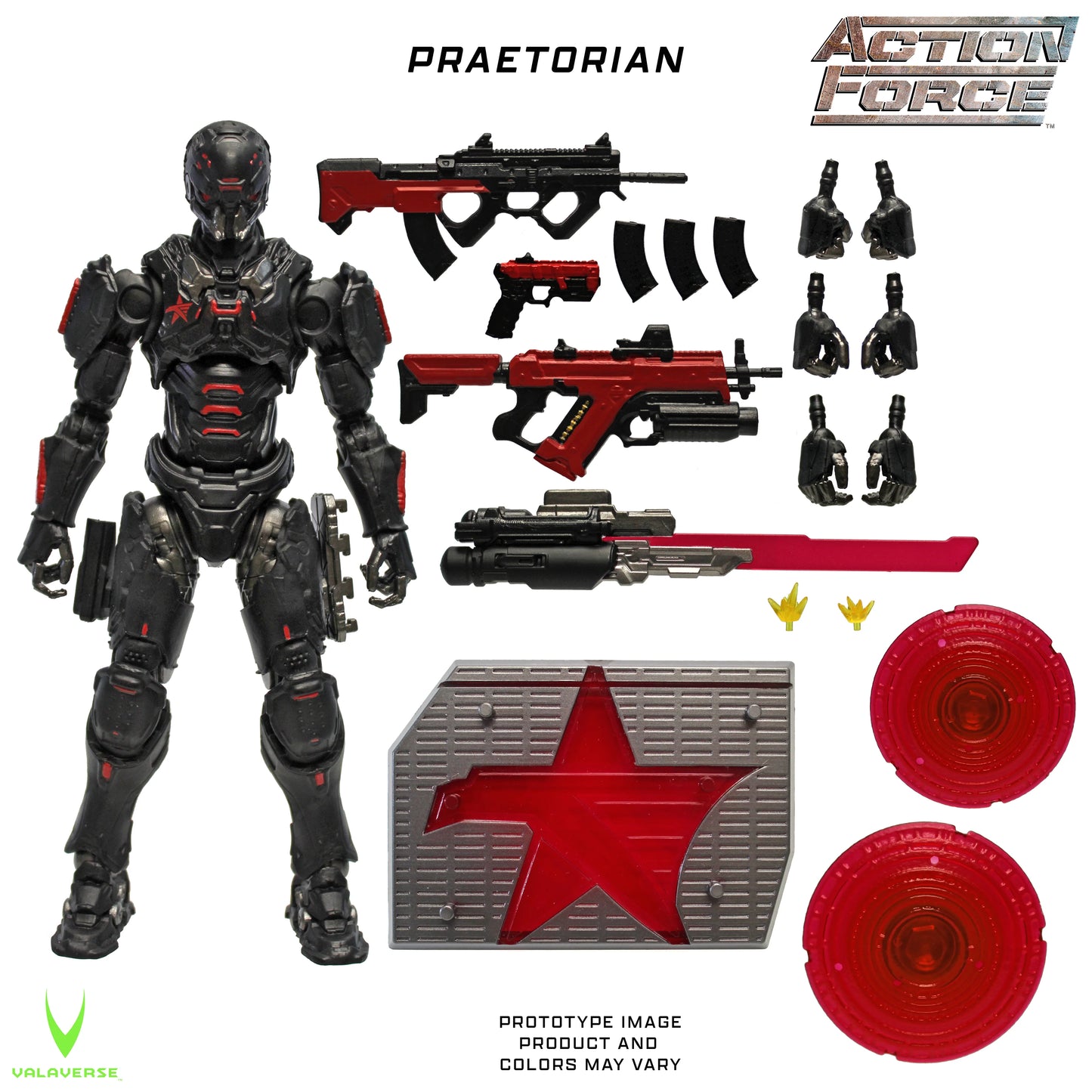 Action Force Crimson Shadow Praetorian SERIES 5