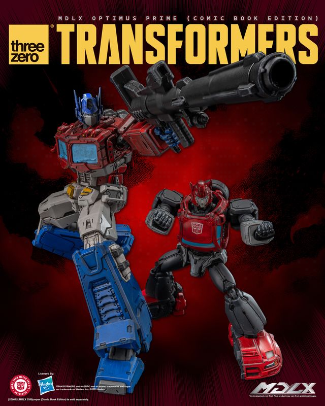 ThreeZero Transformers MDLX Optimus Prime (Comic Book Edition) PREORDER