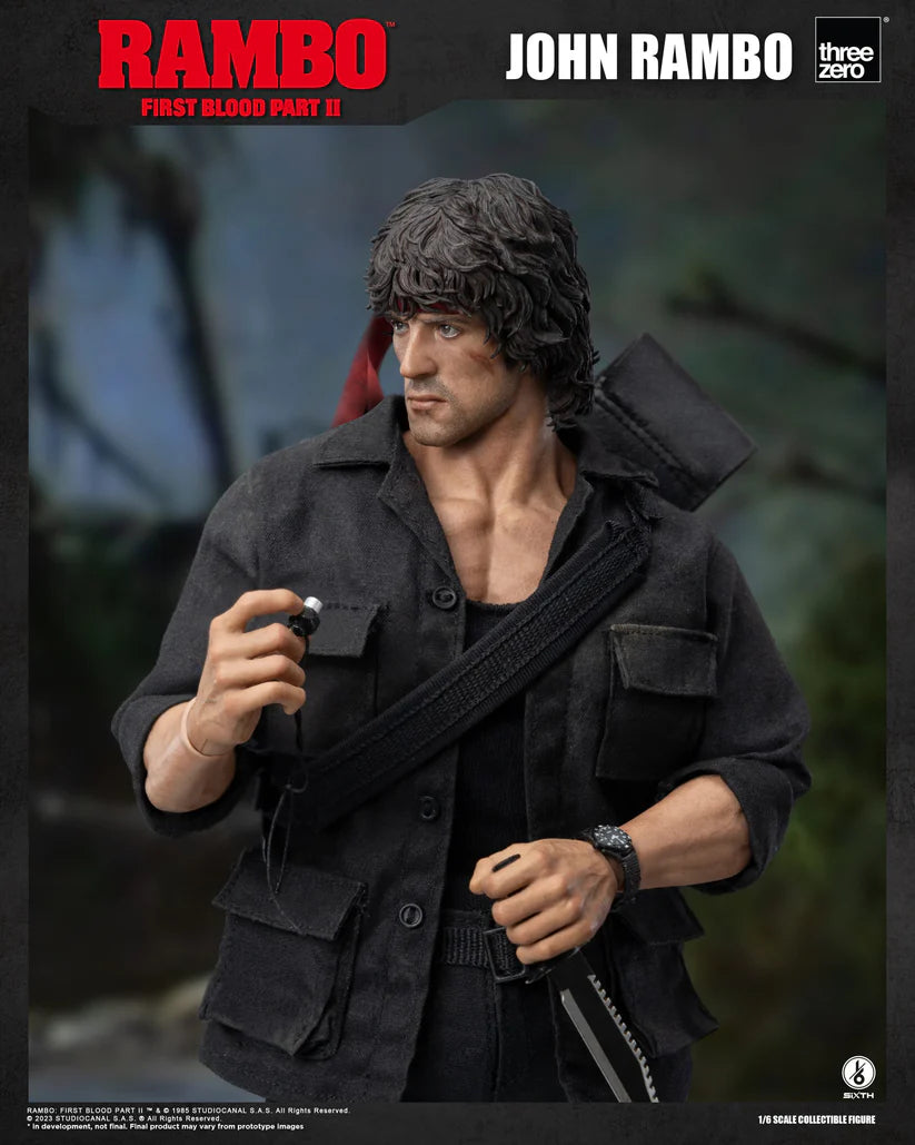 Threezero Rambo: First Blood Part II 1/6 John Rambo