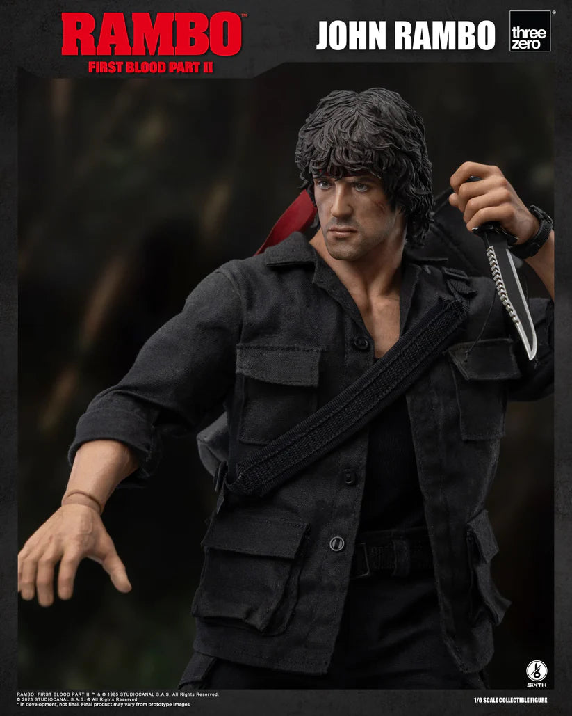 Threezero Rambo: First Blood Part II 1/6 John Rambo