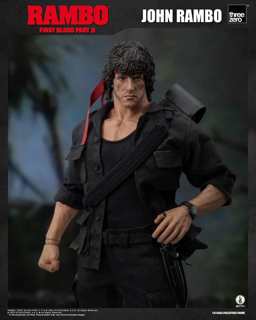 Threezero Rambo: First Blood Part II 1/6 John Rambo