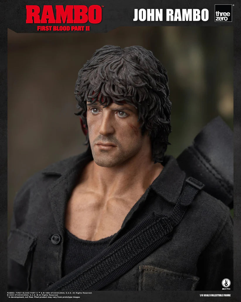 Threezero Rambo: First Blood Part II 1/6 John Rambo