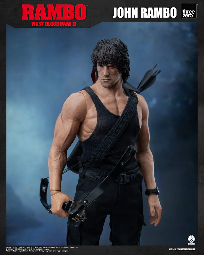 Threezero Rambo: First Blood Part II 1/6 John Rambo