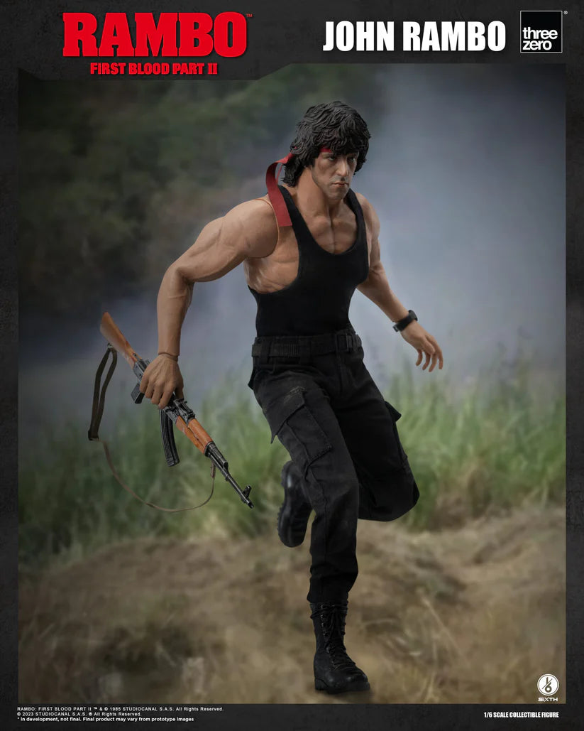 Threezero Rambo: First Blood Part II 1/6 John Rambo