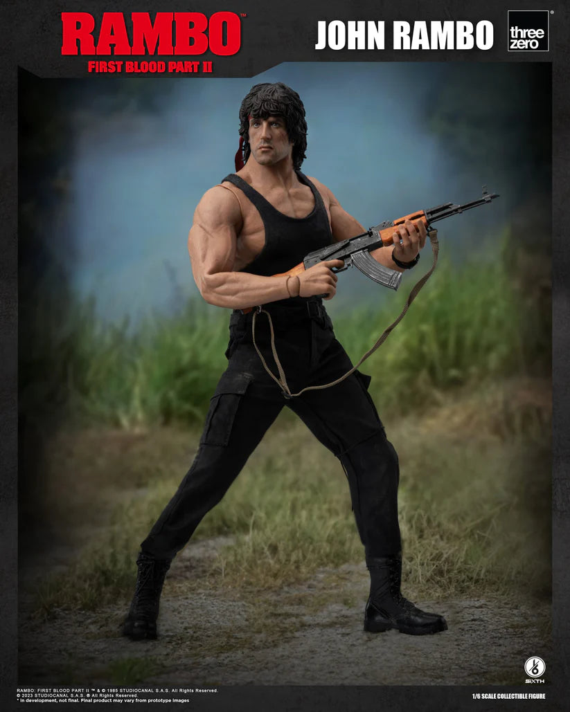 Threezero Rambo: First Blood Part II 1/6 John Rambo