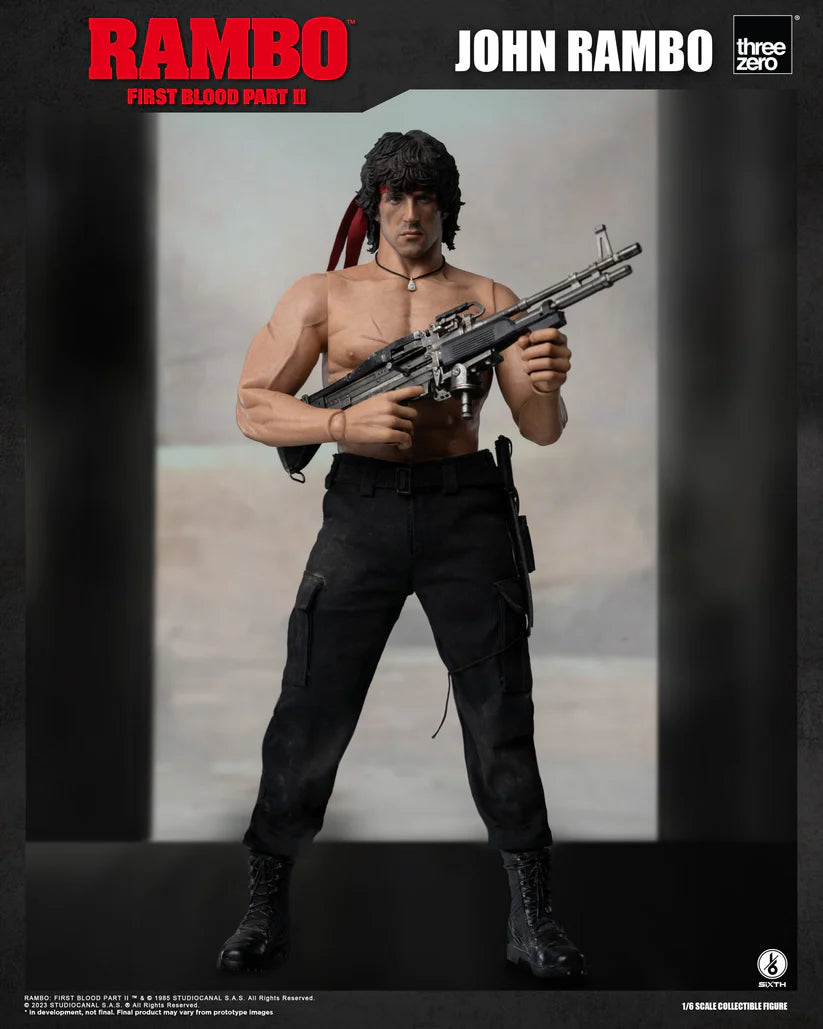 Threezero Rambo: First Blood Part II 1/6 John Rambo