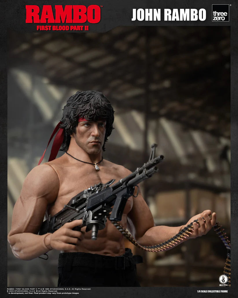 Threezero Rambo: First Blood Part II 1/6 John Rambo