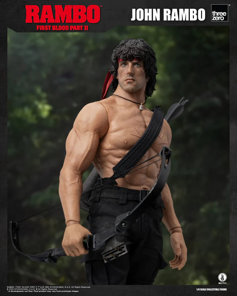 Threezero Rambo: First Blood Part II 1/6 John Rambo