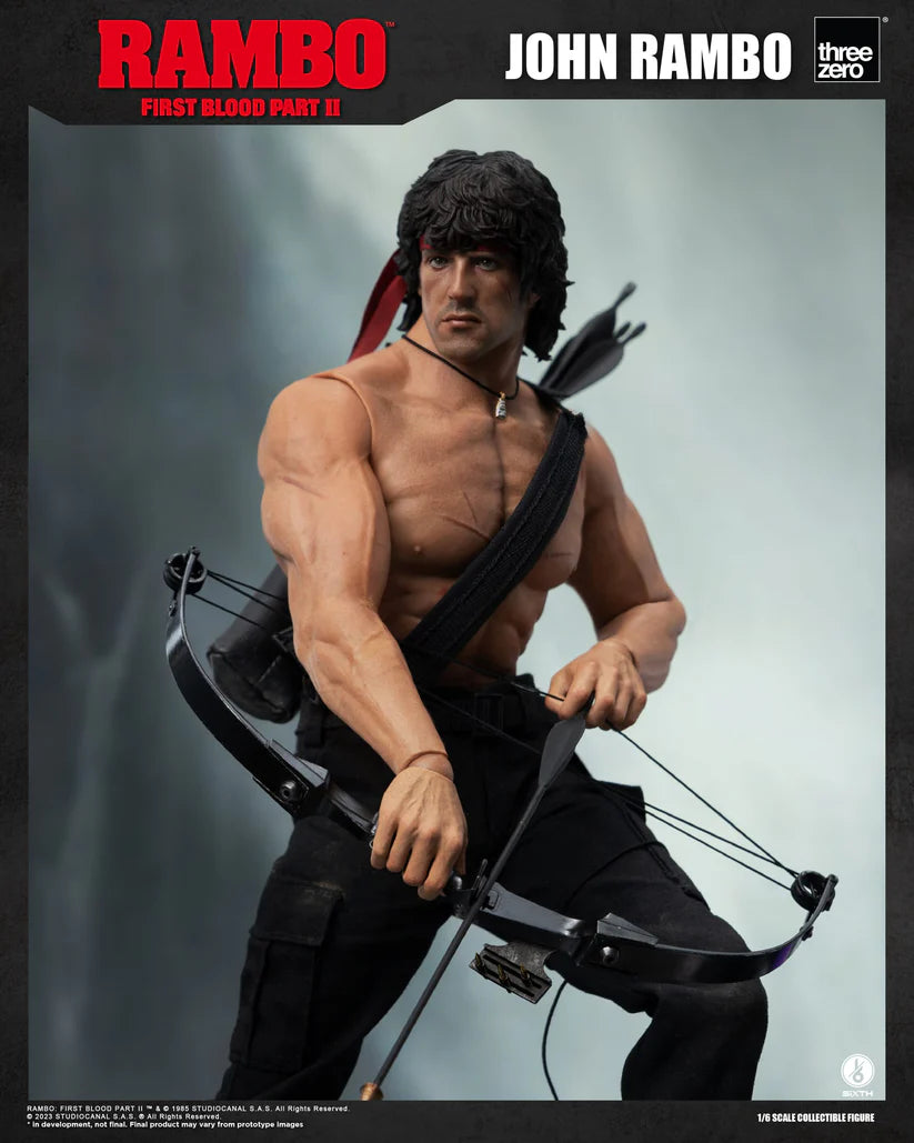 Threezero Rambo: First Blood Part II 1/6 John Rambo