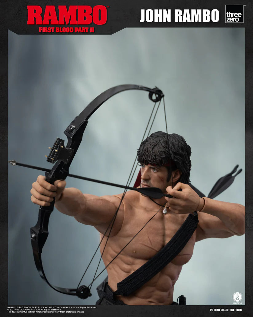 Threezero Rambo: First Blood Part II 1/6 John Rambo